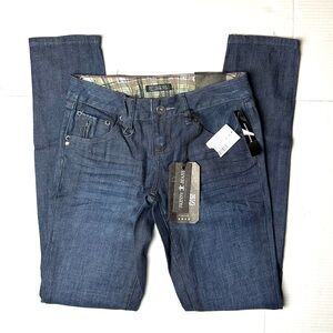 ZD Zana Di Jeans‎ Womens Juniors Size 7 Blue Skinny Leg Low Rise Denim Pants Y2K